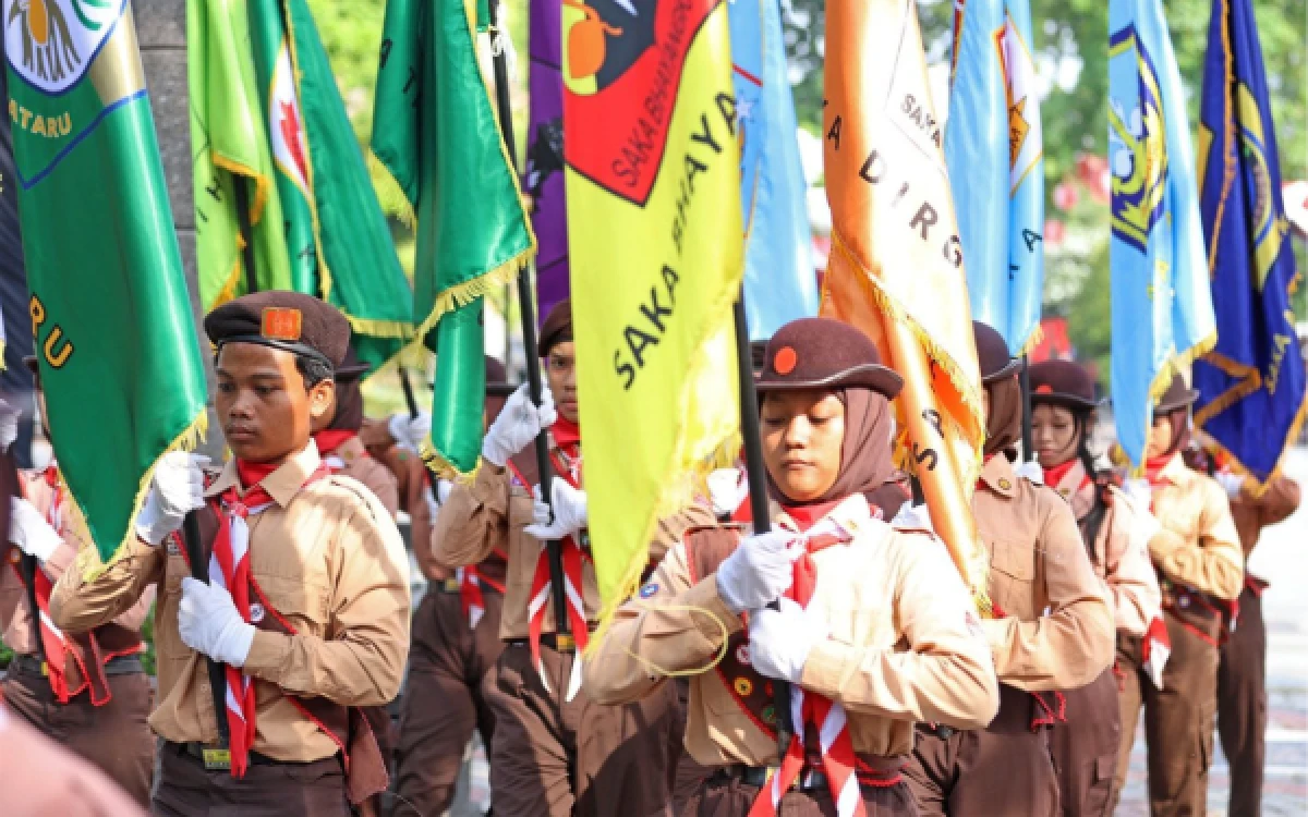 Thumbnail Berita - Pengukuhan Pramuka Garuda Surabaya Digeber, Pengamat Sebut Jadi Momen Gaet Minat Generasi Z