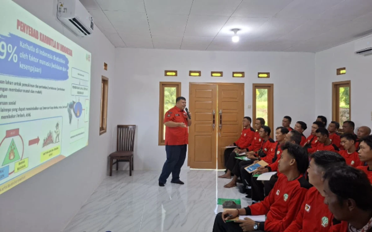 Thumbnail Berita - Manggala Agni Daops Sumatera XVI Lahat Siaga Ancaman Kemarau Panjang 2026