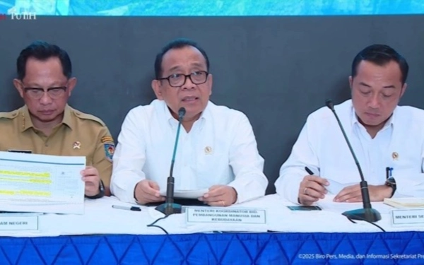 Thumbnail Satgas Pemulihan Bencana Sumatera Bentukan Presiden Gelar Rapat Perdana, Siapkan Rencana Aksi