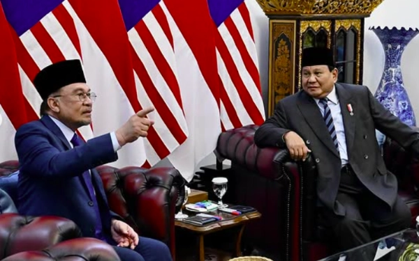 Thumbnail Ini Hasil Pertemuan Empat Jam Prabowo dan PM Malaysia di Jakarta