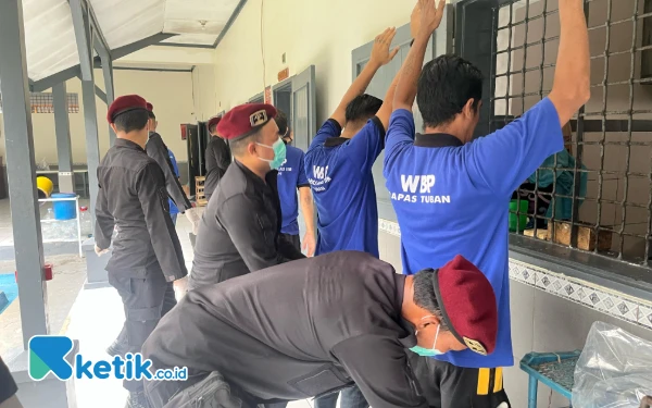 Thumbnail Berita - Komitmen Wujudkan Pemasyarakatan Bersih, Lapas Tuban Gelar Deklarasi Anti Narkoba