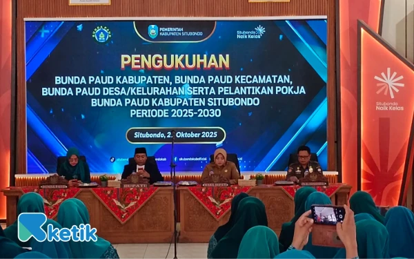 Thumbnail Berita - Bupati Situbondo Kukuhkan Bunda PAUD, Ajak Pemangku Kepentingan Bersinergi