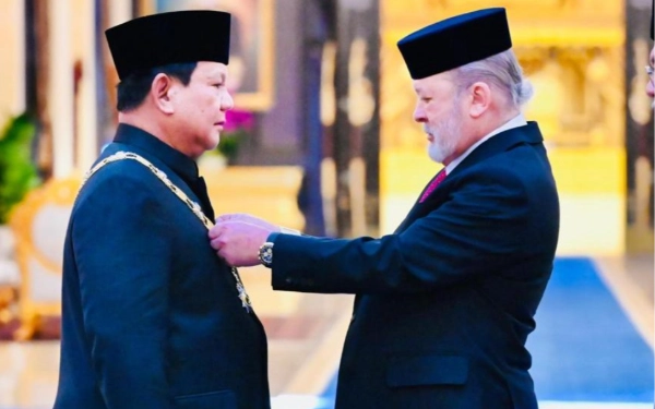 Thumbnail Presiden Prabowo Terima Tanda Kehormatan Tertinggi Kerajaan Johor