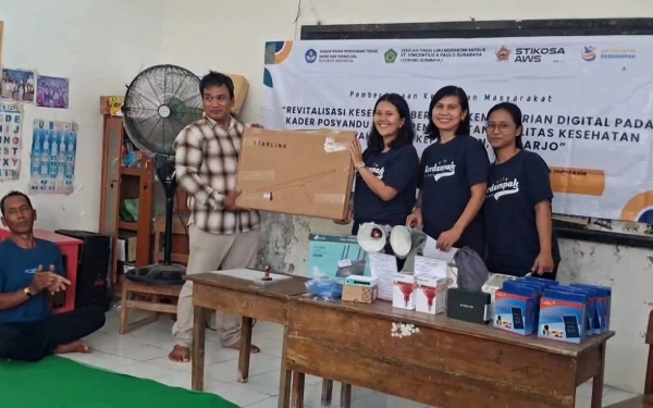 Thumbnail Berita - Sisir Desa Melalui Pemberdayaan Kader Posyandu Dusun Kepetingan, Inovasi Digital dan PHBS untuk  Kesehatan yang Lebih Baik