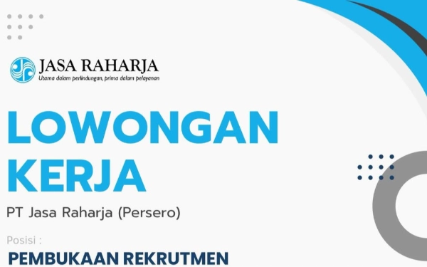 Thumbnail Berita - PT Jasa Raharja Buka Rekrutmen Langkah Bakti (LBJR) 2026, Terbuka untuk Lulusan SMA hingga S1