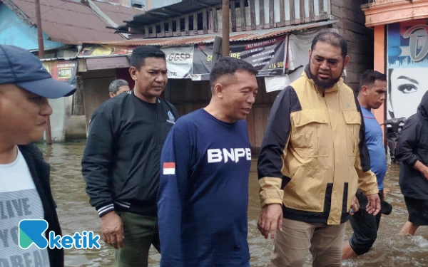 Thumbnail Banjir di Pulau Bacan: 640 Keluarga Mengungsi, 2 Unit Jembatan Patah 1 Rumah Rusak