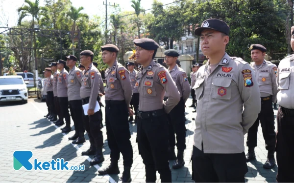 Thumbnail Amankan May Day 2025, Polres Malang Siagakan Ratusan Personel