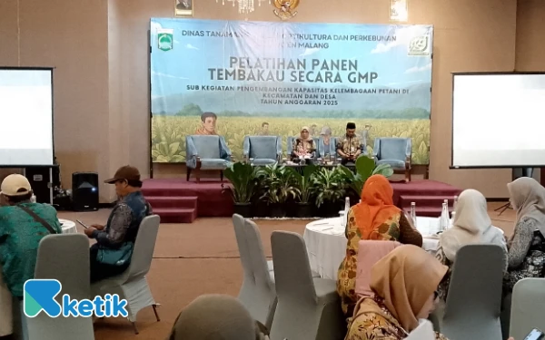 Thumbnail Gunakan DBHCHT, DTPHP Kabupaten Malang Beri Pelatihan Panen bagi Petani Tembakau