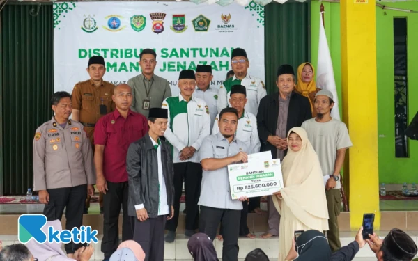 Thumbnail Berita - Baznas Cilegon Salurkan Santunan untuk Pemandi Jenazah, Perkuat Pendataan Agar Lebih Merata