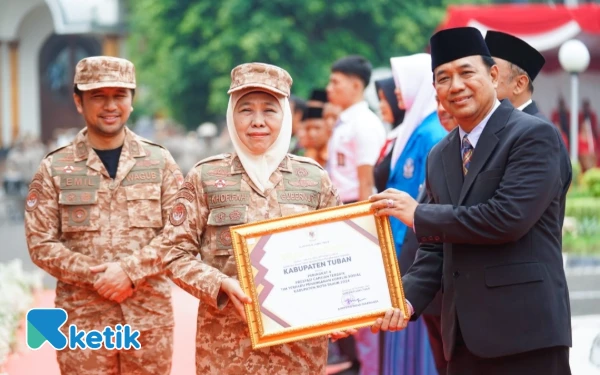 Thumbnail Berita - Tuban Raih Peringkat Empat Kinerja Terbaik Penanganan Konflik Sosial se-Jatim 2025