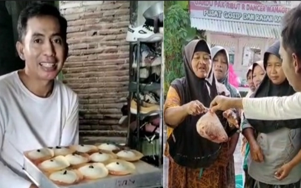 "Kalau Tak Bikin Kue Apem, Puasanya Kurang Lengkap"