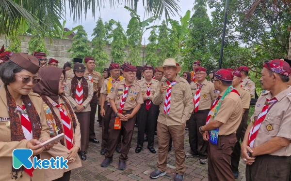 Thumbnail Berita - Rombongan Kwarda Pramuka DKI Jakarta Kunjungi Jatim, Ada Apa?