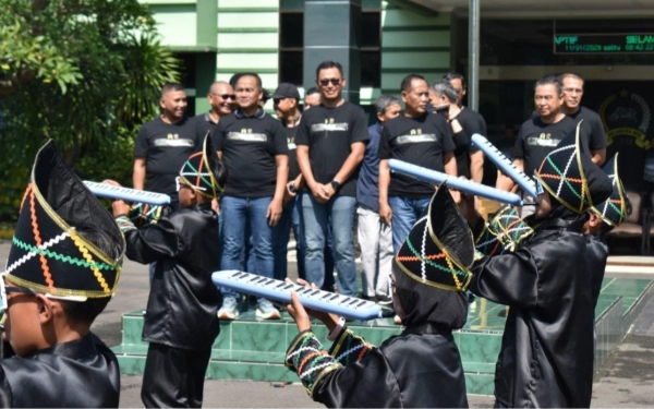 Thumbnail Kanjuruhan Drumcorps Symphony, Ajang Kodim 0818 Cetak Generasi Disiplin dan Berprestasi