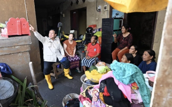 Thumbnail Berita - Tinjau Banjir Bali, Prabowo Pastikan Langkah Darurat Berjalan Cepat