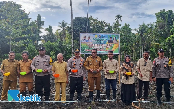 Thumbnail Berita - Pemdes Kupal Halsel Awali Penanaman Jagung, Simbol Perjuangan Menuju Swasembada Pangan