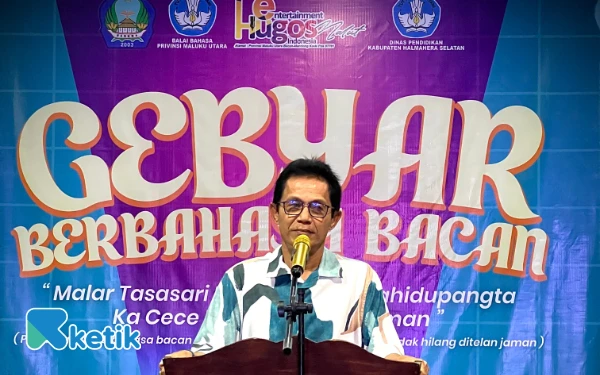 Thumbnail Wabup Halsel Helmi Umar Muchsin Tutup Gebyar Berbahasa Bacan, Pelestarian Budaya Jadi Prioritas
