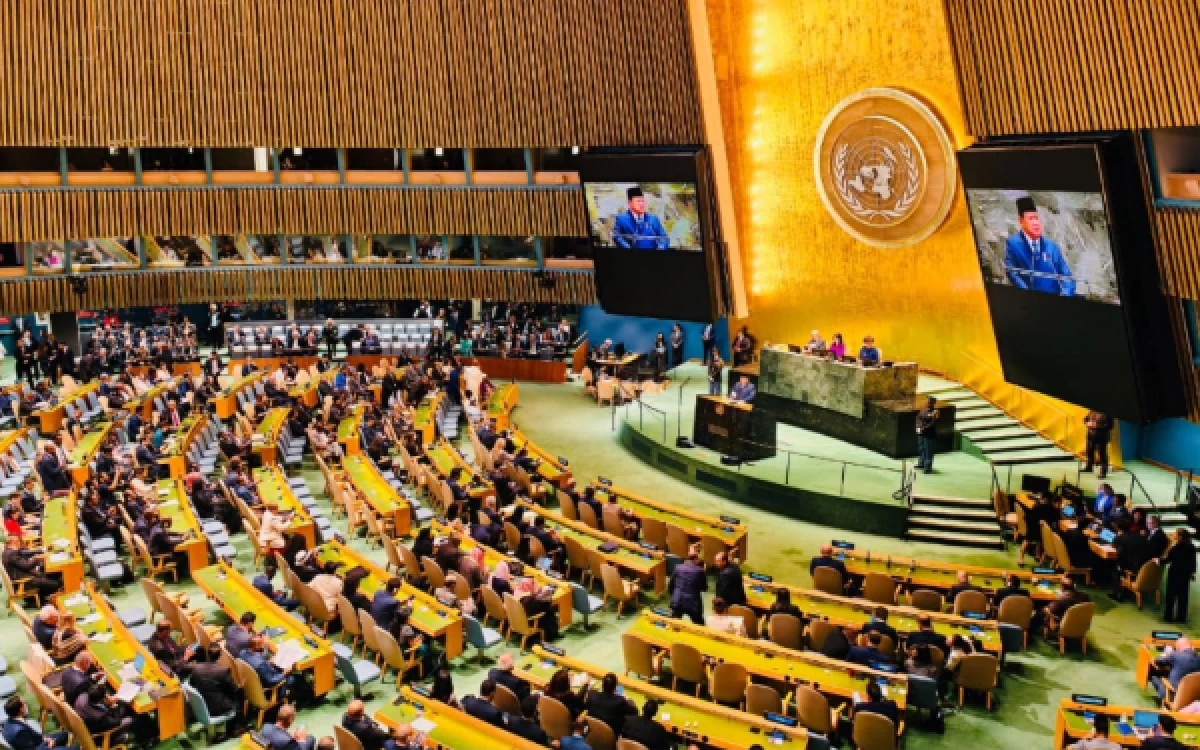 Thumbnail Berita - Menlu Sugiono Pimpin Delegasi RI di Sidang Umum PBB, Sudah Tiba di New York