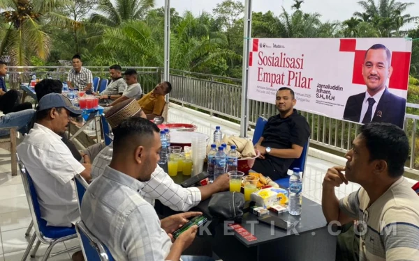 Thumbnail Berita - Jamaluddin Idham Tegaskan Pengamalan Empat Pilar Bagi Pemuda Nagan Raya