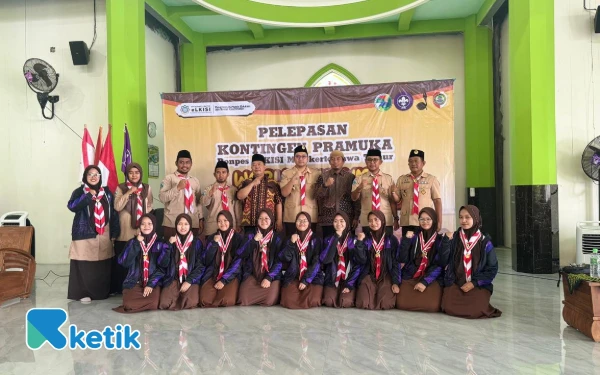 Thumbnail Berita - Mojokerto Lepas 30 Kontingen Pramuka ke World Muslim Scouts Jambore 2025