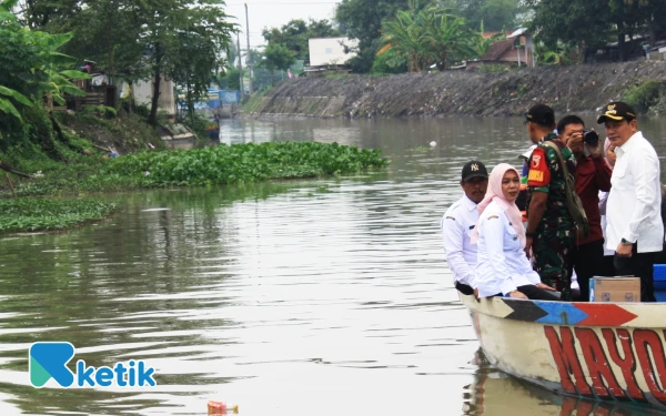 Thumbnail Berita - Bupati Subandi Target Cepat Tuntaskan Normalisasi Sungai agar Warga Tak Menderita karena Banjir