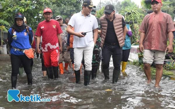 Thumbnail Perumahan Pejaya Anugrah Banjir, Bupati Subandi Datangkan Pompa Portabel dan Bangun Kisdam