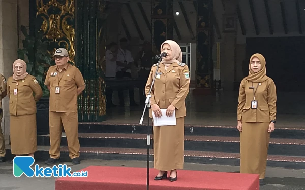 Thumbnail Pimpin Apel Perdana, Wabup Malang Hj Lathifah Shohib Tegaskan Hal Ini ke ASN