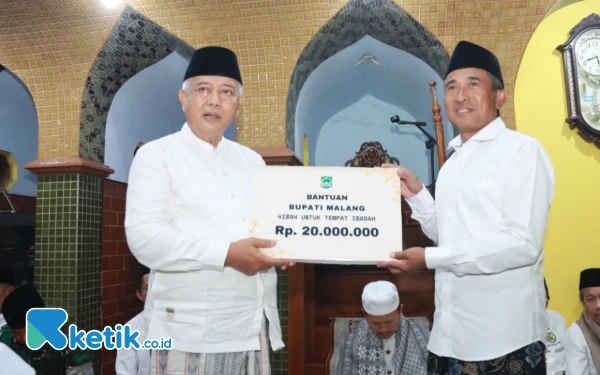 Thumbnail Kembali Gulirkan Suling, Bupati Malang Salurkan Hibah untuk Tempat Ibadah Rp20 Juta