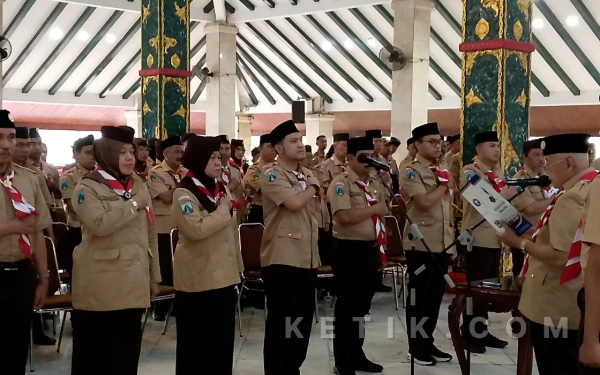 Thumbnail Resmi Dilantik! Pengurus Baru Kwarcab Pramuka Kabupaten Malang Siap Tancap Gas Jaga Alam dan Cetak Generasi Berkarakter