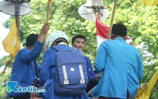 Thumbnail PMII Bantah Ada Titipan Pejabat dalam Aksi Demo Disparbudpora Pacitan