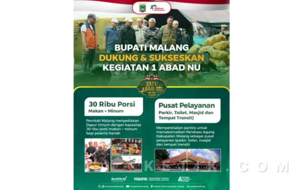 Thumbnail Berita - Sukseskan Mujahadah Kubro 1 Abad NU, Bupati Malang Sediakan 30 Ribu Makanan Gratis