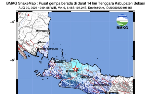Thumbnail Warga Ibu Kota Berhamburan! Jakarta Diguncang Gempa Bumi 1-4 Detik