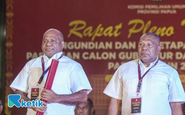 Thumbnail Berita - Mathius Fakhiri dan Aryoko Rumaropen Dilantik Jadi Gubernur Papua di Istana Negara, Ini Jadwal Lengkapnya