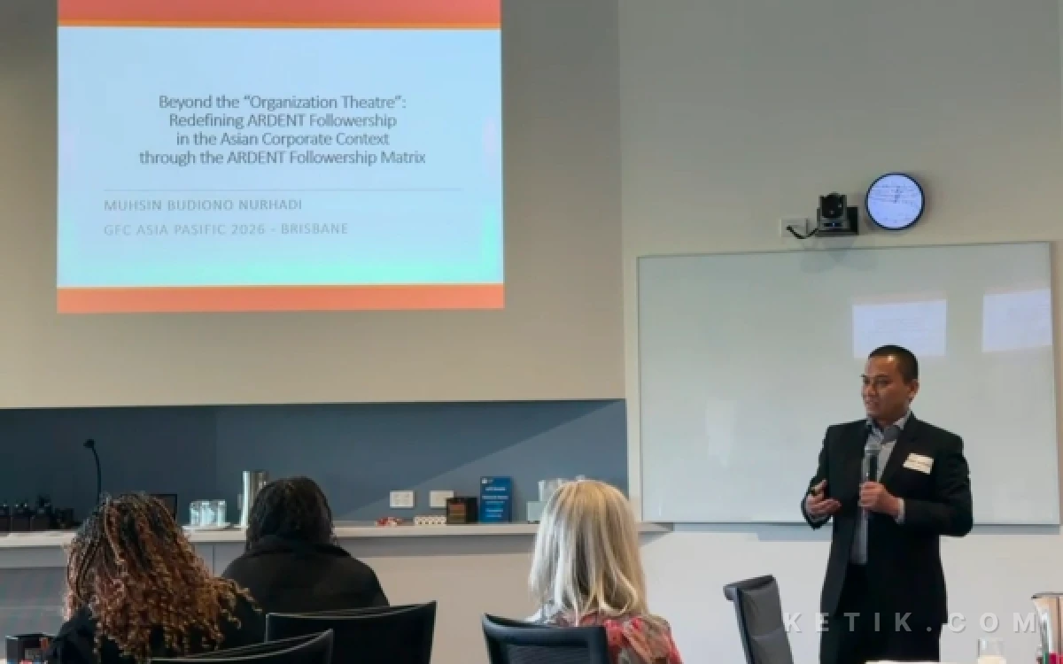 Thumbnail Berita - Muhsin Budiono Tuai Pujian di Forum Global Australia, Kenalkan ARDENT Followership Versi Asia