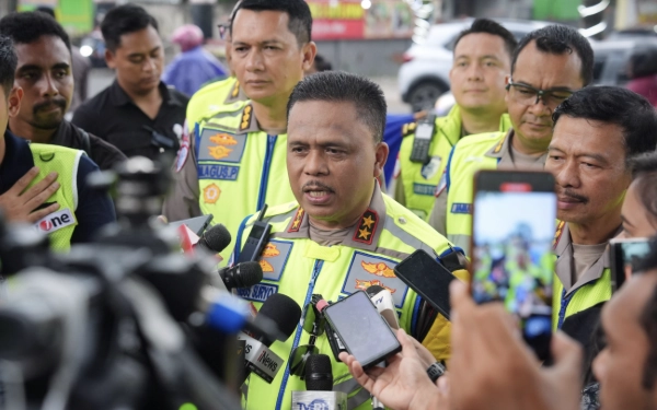 Thumbnail Berita - Sisa 42 Persen Kendaraan Belum Balik Jakarta, Korlantas Siaga Puncak Arus Balik Kedua