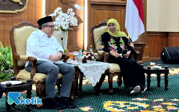 Thumbnail Ke Grahadi, Fahri Hamzah Puji Kinerja Khofifah Hingga Nostalgia Jubir MPR '98