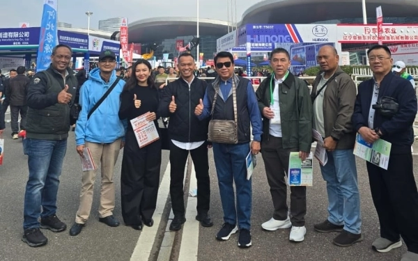 Thumbnail Raja Sawit Haji Rasyid Didampingi Ketua HKTI Kota Malang Arifin Hadiri Agriculture Expo di Wuhan