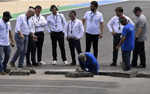 Geger Lubang "Misterius" di GP Brasil, Sprint Race MotoGP Molor Dua Jam