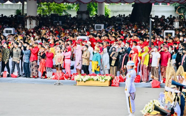 Thumbnail 'War' Tiket Tambahan Undangan Upacara HUT Ke-80 RI di Istana Ludes dalam 25 Menit