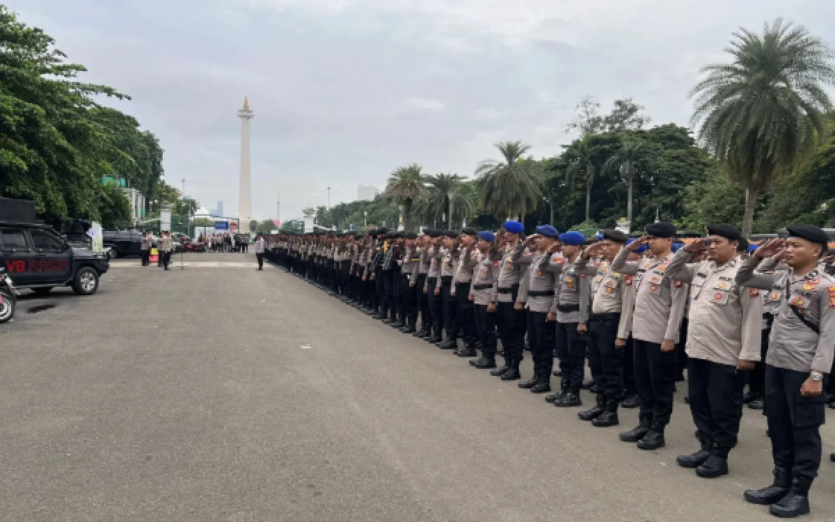 Thumbnail Berita - 4.151 Personel Gabungan Kawal Demo Mahasiswa Hari Ini di Jakarta