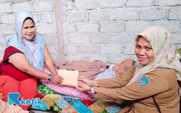 Thumbnail Dinkes Halmahera Selatan Bantu Anak Pengidap Hidrosefalus di Desa Babang