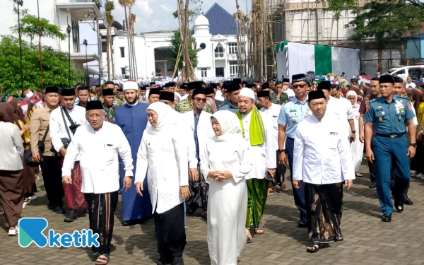 Thumbnail Pimpin Apel HSN di Ponpes An Nur 2 Malang, Gubernur Khofifah Dorong Santri Jadi Politisi hingga Jendral