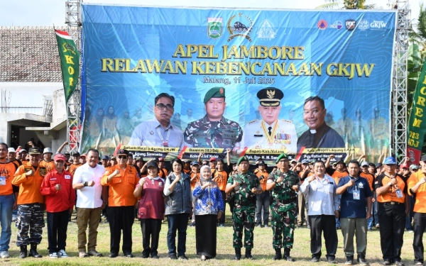 Thumbnail GKJW Cetak Relawan Kebencanaan Tangguh, Dandim 0818 Beri Apresiasi