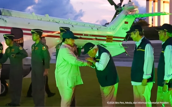 Usai Bermalam di IKN, Presiden Prabowo Tinjau Progres-Kesiapan Kawasan Calon Ibu Kota Baru