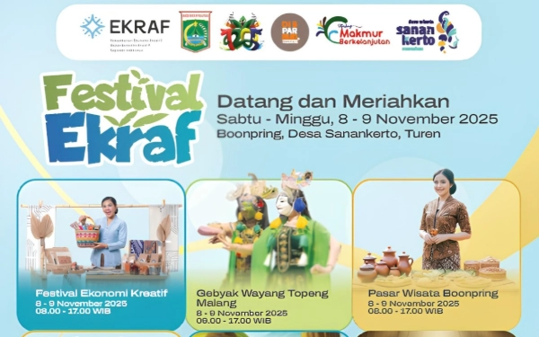 Thumbnail Festival Ekonomi Kreatif Kabupaten Malang Siap Digelar, Ini Agenda Kegiatannya