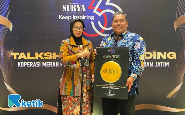 Thumbnail Berita - 346 Koperasi Merah Putih Berdiri, Sidoarjo Raih Penghargaan Daerah Koperasi Go International