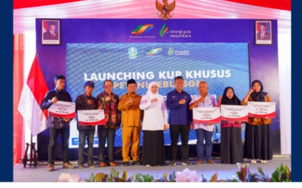 Thumbnail Percepat Swasembada Gula Bank Jatim Dukung Peluncuran KURsus Petani Tebu