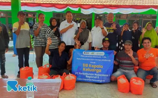 Thumbnail Berita - PTPN I Regional V dan NKI Hadir di Tengah Korban Gempa Situbondo, Salurkan Bantuan 150 Paket Sembako