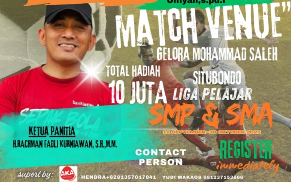 Thumbnail Berita - Ajang Liga Pelajar Bupati Situbondo Cup VI 2025 Segera Digelar
