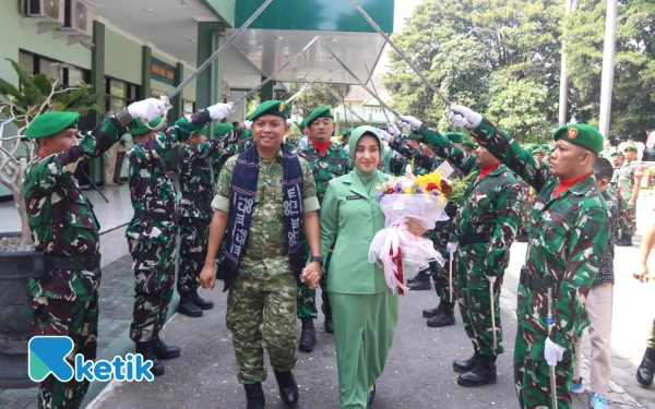 Thumbnail Berita - Dandim 0809 Kediri Berganti, Letkol Inf. Dhavid Nur Gantikan Letkol Inf. Ragil Jaka
