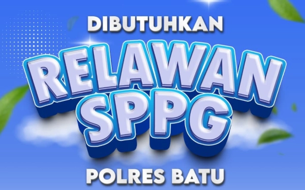 Thumbnail Berita - Lowongan Relawan SPPG Polres Batu: Dibutuhkan 200 Orang, Dari Juru Masak hingga Petugas Distribusi!